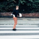 persfoto Abbey Road: The Beatles, Pink Floyd en ik (liggend)